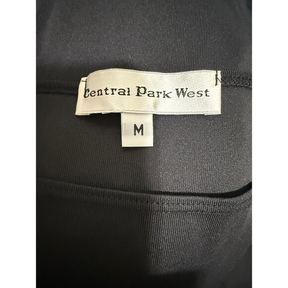 Central Park West 3/4 Sleeve Black Long Dress - Size Medium - Picture 2 of 7